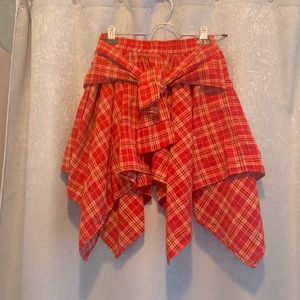 Plaid She &Sky skirt